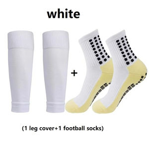 Calcetines deportivos antideslizantes de alta calidad para fútbol, tenis, baloncesto, equipo de protección para exteriores para hombres y mujeres, cubierta para pierna de fútbol, 1 Juego - Product Image 5