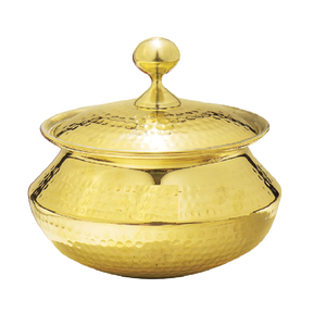 Juego de ollas de cocina nuevas de alta calidad al por mayor, utensilios de cocina de latón de lujo de diseño de alta calidad - Product Image 1