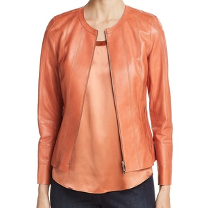 Chaqueta de cuero sostenible para mujer Piel ecológica con chaquetas de cuero de poliéster reciclado para hombres 2026 - Product Image 4