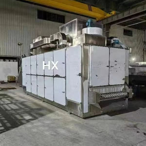 Sécheur à convoyeur multicouche à commande PLC en état neuf, four à air chaud automatique pour la transformation alimentaire, chauffage au gaz - Product Image 1