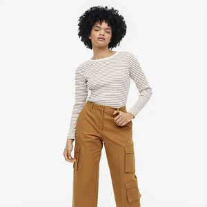 Pantalon cargo droit Offre Spéciale Jeans baggy pour femmes Vêtements de mode pour femmes de haute qualité