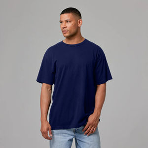 Camiseta recortada cuadrada de calle alta totalmente personalizada, camiseta transpirable con hombros caídos de alta calidad, camisetas personalizadas para hombres - Product Image 2