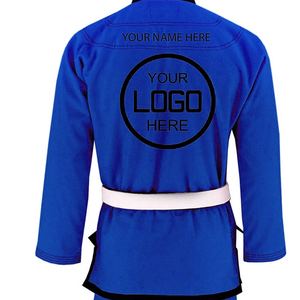 Diseño profesional Ropa de artes marciales Logotipo bordado personalizado Parches Jiu Jitsu Kimono Fighting Gis - Product Image 6