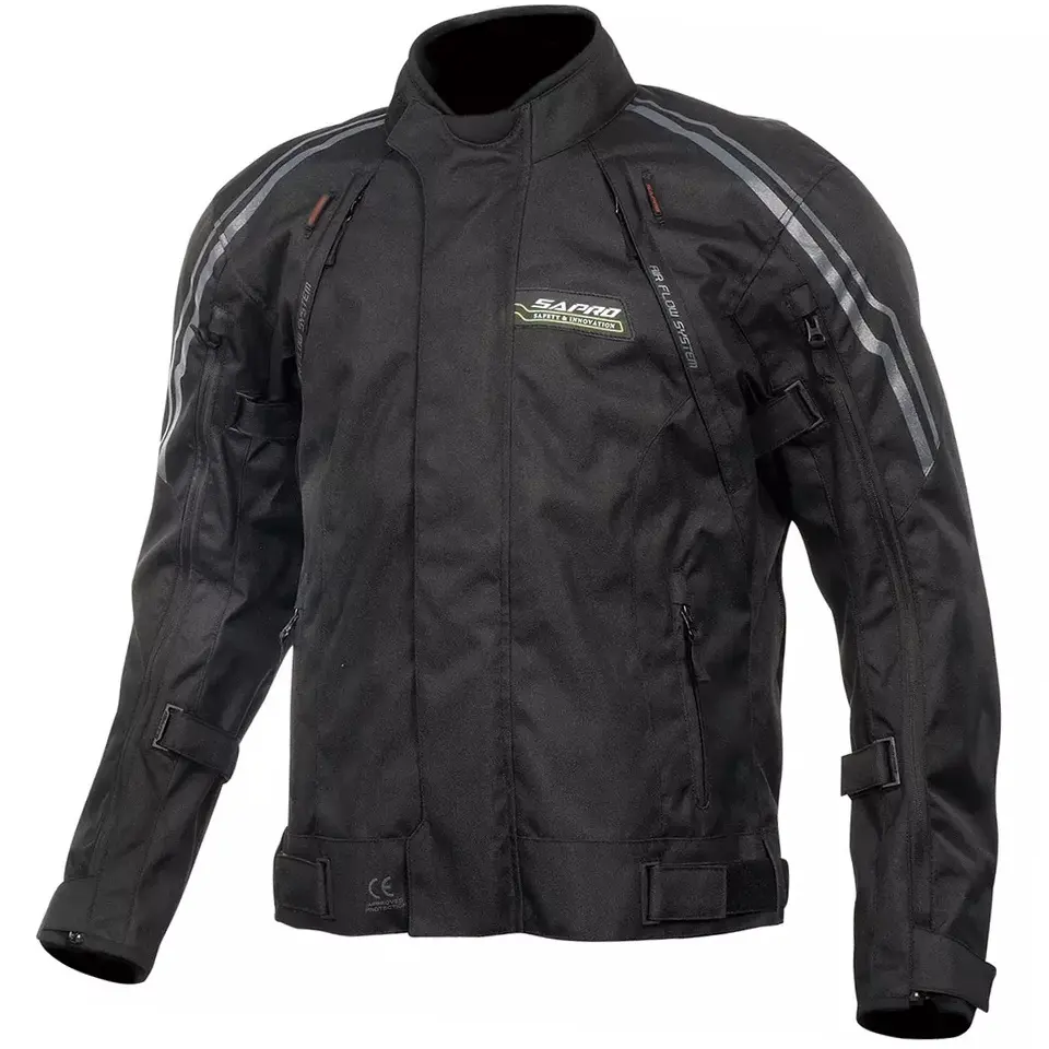 Jaqueta de motocicleta, traje de corrida para motor, armadura de corpo de motocicleta, com revestimento de chuva, à prova d'água, armadura, motocicleta airbag