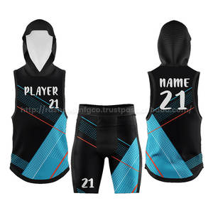 Uniformes de fútbol sublimados 7on7, camisetas de equipo personalizadas, conjunto de pantalones cortos, equipo deportivo ligero transpirable que absorbe la humedad - Product Image 4