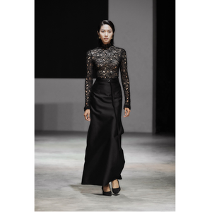 Cinturones Elegantes para Mujer al por Mayor, Cinturón de Lana y Seda MAELLA, Cinturón para Mujer, 48% Lana, 43% Poliéster, 9% Seda, de WhiteAnt - Product Image 1