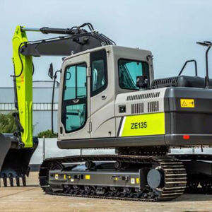 מחפר זחלי סיני מדגם ZE215G של זומליון, 21 טון, עם מנוע קאמינס, מכונת עבודות עפר 21 טון. - Product Image 1