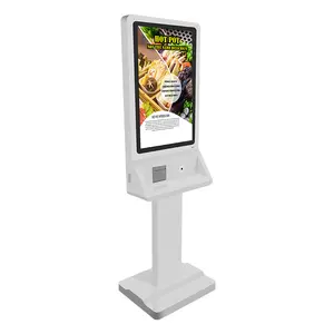 LCD Digital Self Service Ordering Kiosk Indoor Ordering Monitor Display Signage Food Store Use Wifi Digital Screen Display