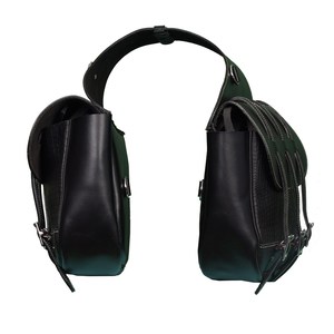 Sac de selle en cuir sculpté à la main pour cheval et moto Western personnalisé avec SS Fitting Logo personnalisé par Leathertooled - Product Image 2