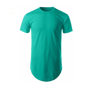 เสื้อยืดผู้ชายทรงปกติ ผ้าซาติน คอทรงโอ แห้งเร็ว พิมพ์ลายดิจิทัล โลโก้ด้านหน้าแบบกำหนดเอง ผสมผ้าฝ้าย/โพลีเอสเตอร์ - Product Image 4