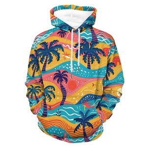 Best Quality <b>Men's</b> Casual Long-Sleeve <b>Hoodies</b> 3D Full Sublimation Print Streetwear Sweatshirt for Winter by Manufacturer - Product Image 3