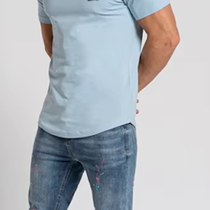 Camiseta de Marca Blanca para Hombre, Mezcla de Algodón y Poliéster, con Impresión Personalizada y Logotipo Digital - Product Image 6