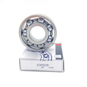 Rodamientos Originales USA 6204 6205 6206 ZZ C3 de Acero Cromado P6 de Precisión, 3000 RPM, Rodamientos de Bolas de Ranura Profunda de 50MM, Distribuidores - Product Image 2