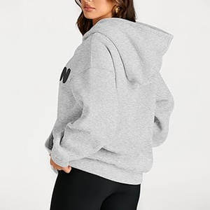 Offre Spéciale personnalisé de qualité supérieure sweat à capuche surdimensionné femmes mode sweats à capuche au meilleur prix sweats à capuche surdimensionnés - Product Image 4