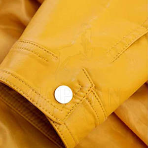 High Quality Custom Color Women's Leather Jackets Long Sleeve Everyday Wear with Stand Collar Cotton Filling for Winter Season - Product Image 4