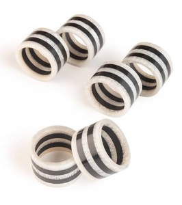 Anillos de servilleta de estilo americano ecológicos de madera con estilo elegante para mejorar los arreglos de mesa formales en bodas cenas festivas - Product Image 3