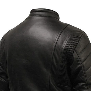 Chaqueta de cuero para motociclistas Chaqueta de cuero con armadura aprobada por CE Chaqueta de cuero de alta calidad - Product Image 6