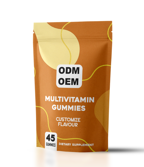 ODM OEM Multivitamin Gummies 45 Count Customize Flavour Dietary Supplement Improve Immunity Natural Not for Pregnant Women Adult
