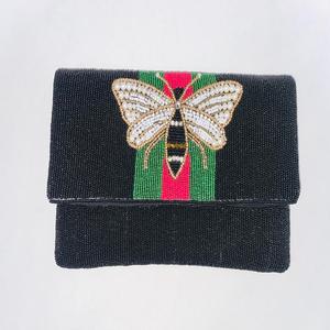 Pochettes perlées dernier modèle Sac de pochette brodé à la main coloré personnalisé pochettes de perles de rocaille uniques pochettes personnalisées - Product Image 4