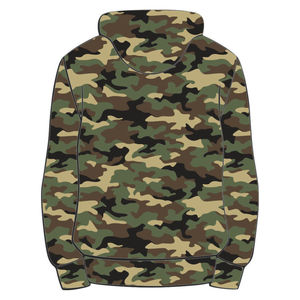 Sweat à capuche KAP Camo en coton mélangé, vêtements de fraternité grecque, vêtements décontractés personnalisés Divine Nine HBCU Greek Life, année de fondation - Product Image 3