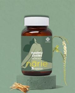 Formule Healthy Cycles avec Shatavari Lodhra Ashoka pour soulager les douleurs menstruelles, l'équilibre hormonal, un flux régulier et la santé menstruelle - Product Image 1
