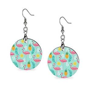 Conjunto de pendientes para hombre, set de pendientes para fiesta, diseño impreso, moda al por mayor, soporte para todas las estaciones - Product Image 2