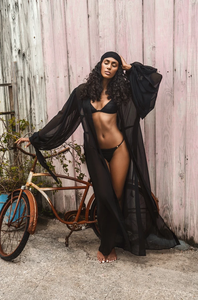 Paréo de plage imprimé pour femmes avec finition élégante, vêtements de plage pour femmes, paréo imprimé contemporain - Product Image 2