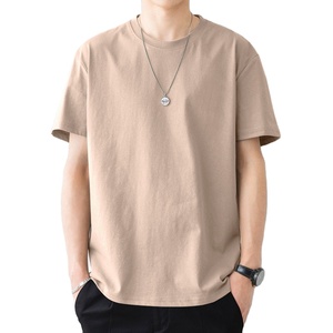 Hotsale Top calidad premium camisetas diseño personalizado 100% algodón camiseta logotipo bordado al por mayor para hombre T_Shirt - Product Image 3