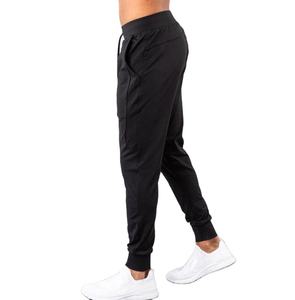 2025 Logo personnalisé hommes ample coton Jogging Baggy Jogger taille haute jambe droite pantalons de survêtement éponge gris Style décontracté toile foncée - Product Image 6