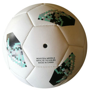 Ballon de football personnalisé de haute qualité, léger, en matériau PU - Product Image 6