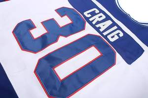 Camiseta de hockey sobre hielo para hombre, ropa de equipo profesional, transpirable, cómoda, material de secado rápido, diseño de logotipo personalizado, ajuste de manga completa - Product Image 3