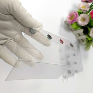 Custom OEM ODM Flexible Magnetic Transparent Price Tag <b>Strip</b> PVC Shelf <b>Edge</b> Label Holder for Store - Product Image 5