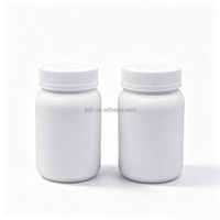 Bouteille en plastique blanche de 250 ml, bouteille vide pour médicaments, capsules, comprimés, poudre, bouteille en HDPE