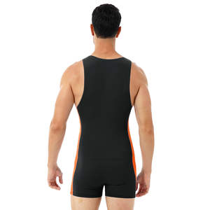 LEOCOR SPORTS Maillots de lutte pour jeunes personnalisés avec logo, sublimation de haute qualité, couleur camouflage, MOQ 10 pièces - Product Image 5