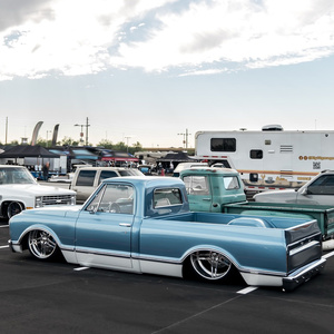Jantes RCSR 22 24 26 pouces, 2 pièces, chromées, forgées, directionnelles, 5x127, style <span class=keywords><strong>Lowrider</strong></span> pour Chevy C10 Impala - Product Image 6