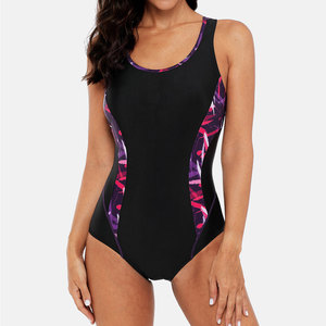 Traje de baño de una pieza para mujer de manga larga de mejor diseño Sexy Fitness Beach Wear Servicio OEM Tallas grandes XL - Product Image 1