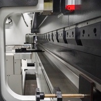 Presse plieuse hydraulique CNC HARSLE WE67K avec système Delem DA69t, vente directe, machine à plier l'acier inoxydable