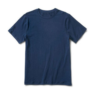 Color amarillo cuello redondo manga corta ropa de hombre camisetas de algodón de alta calidad transpirable Slim Fitness Streetwear hombre Camiseta - Product Image 5