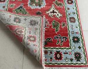 พรมพรมสำหรับพื้นที่ห้องนั่งเล่นพรม8x10, คุณภาพสูงทำด้วยมือสีแดงและสีดำสำหรับสวดมนต์วิ่งพรมในบ้านและชุด - Product Image 2