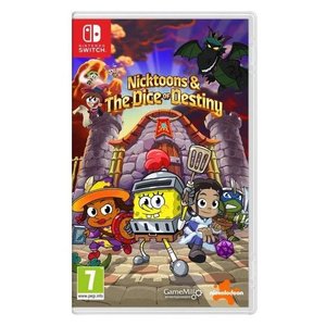 GameMill Entertainment Nicktoons and the <b>Dice</b> of Destiny for Nintendo Switch PEGI 7+ Handheld Videogame 0974270 - Product Image 1
