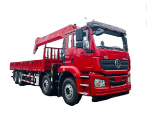 LISTO PARA ENVIAR SHAC-MAN M3000 8x4 Camión Diésel de 350HP con Pluma Telescópica de 16 Toneladas, Transmisión Manual, Euro 5, Escalera Trasera - Product Image 2