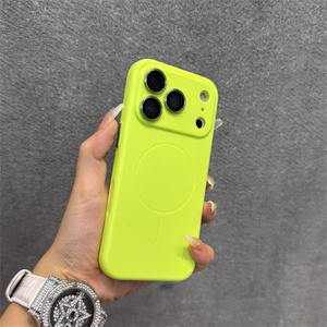Funda de Silicona Líquida Real para iPhone 17 11Pro, Cubierta Trasera Magnética Suave para Teléfono Móvil - Product Image 2