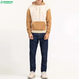 Vente en gros de sweats à capuche thermiques vintage personnalisés, épais, vierges, en molleton 360 g/m² / French Terry, 100 % coton, écologiques, effet délavé soleil - Product Image 4