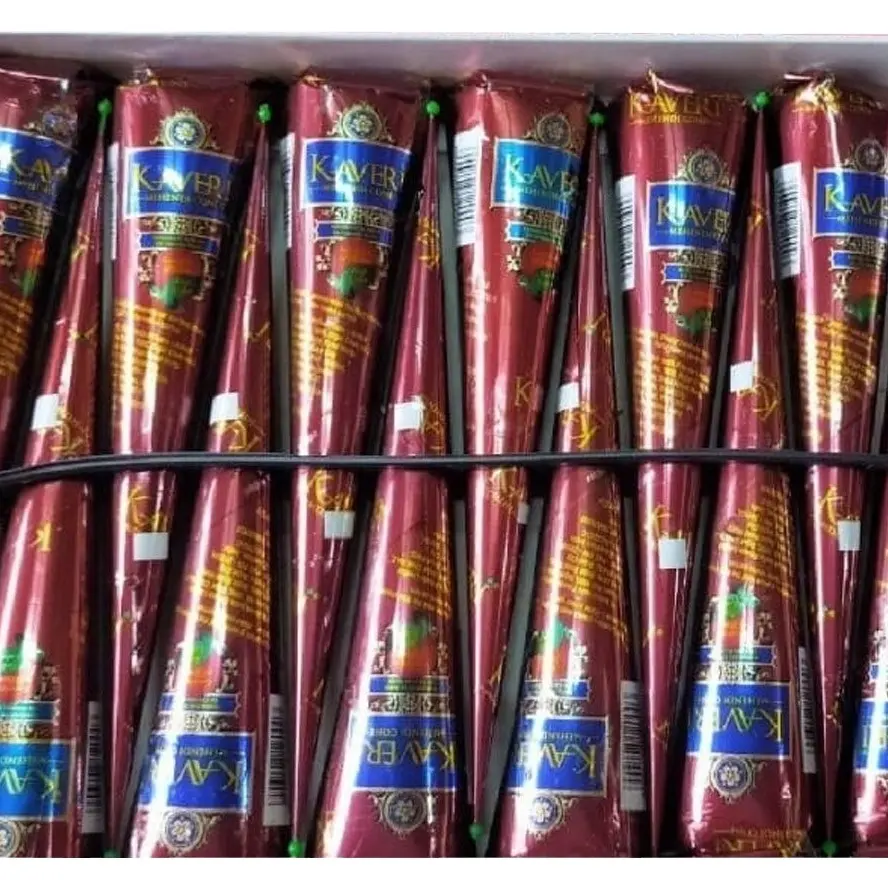 Henna Cones Natural Kaveri Henna Cones direkt vom indischen Hersteller schneller und effektiver Handel kosten günstiges bestes Produkt zum Verkauf