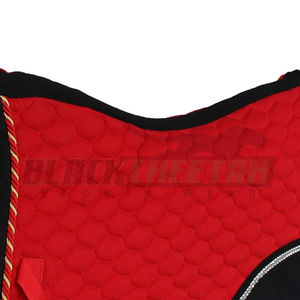 Superventas BLACK CHEETAH SPORTSWEAR Almohadilla de sillín de caballo de calidad premium Forro de polialgodón Outshell de algodón Ajuste cómodo - Product Image 5