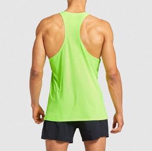 Wholesale Custom logo Cotton Moisture Wicking <b>Muscle</b> Athletic Shirts Sleeveless Fitness Wear Racer Back <b>Men</b> Gym Tank <b>Top</b> For <b>Men</b> - Product Image 3