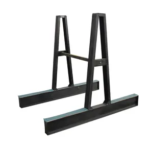 Stone Granite Marble Quartz Storage Steel Stone Slab A Frame Rack Vertical Type Glass Transporte Rack