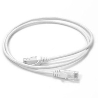 Cable de Red Cat5e Cat6 con Cubierta Flexible de PVC, Cable Ethernet con Conector RJ45, Estándar de Rendimiento de Frecuencia de 100MHz 250MHz