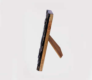 Luxury Artisanal Horn And Resin <b>Photo</b> <b>Frame</b> Collection Horizontal Stripe And Rustic Block Inlay Designs Decorative Unique - Product Image 4