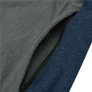 Pantalones informales ligeros de cintura alta para hombre con logotipo de marca personalizado Patrón recto a precio al por mayor - Product Image 4